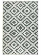 [Kusový koberec Northrugs Twin 103131 Green Cream]