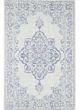 [Kusový koberec Northrugs Beach 103853 Tilos Cream Blue]