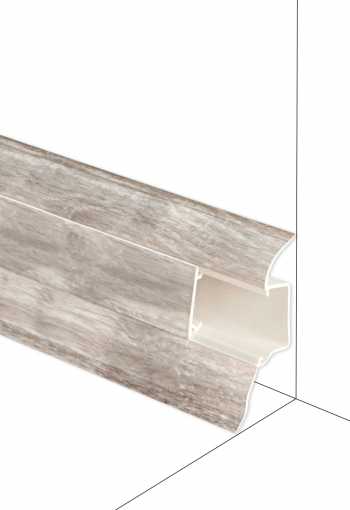 Podlahová lišta Döllken W464 - Dub Husky - dĺžka 250 cm