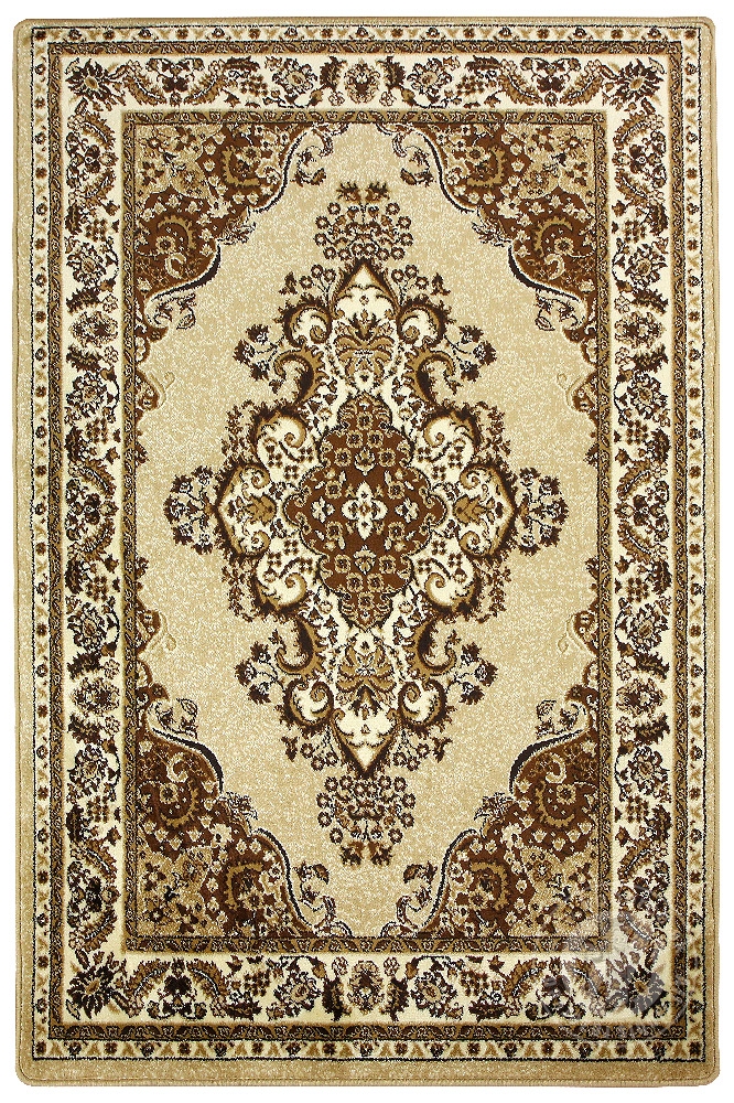 Kusový koberec Medailon 6985A Beige 140x200 cm
