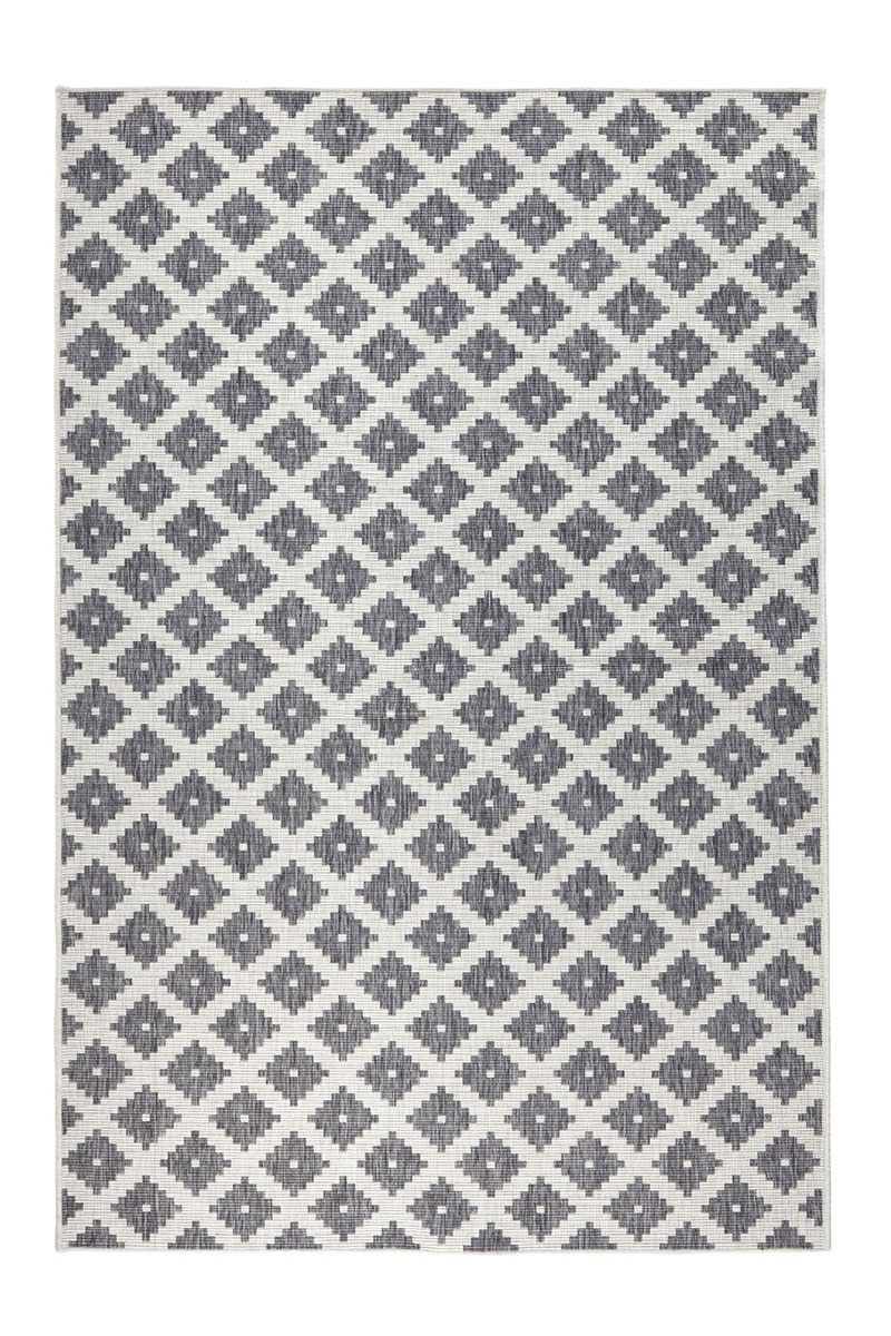 Kusový koberec Northrugs Twin 103126 Grey Cream  120x170 cm