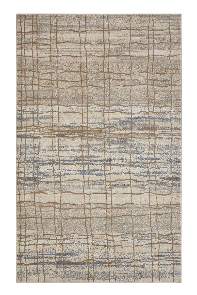 Kusový koberec Hanse Home Terrain 105601 Creme Blue 80x120 cm
